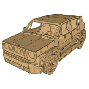 Jeep Renegade - Carroceria em Madeira