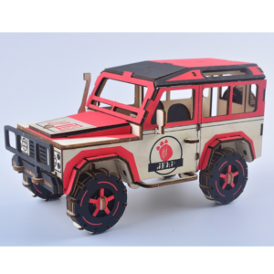 Miniatura Land Rover Defender 90 - Mdf - Puzzle 3d